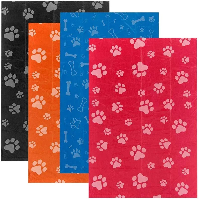 Maxi Scorta 120 Rotoli di Sacchetti Igienici per Cani con Dispenser - Zampamondo