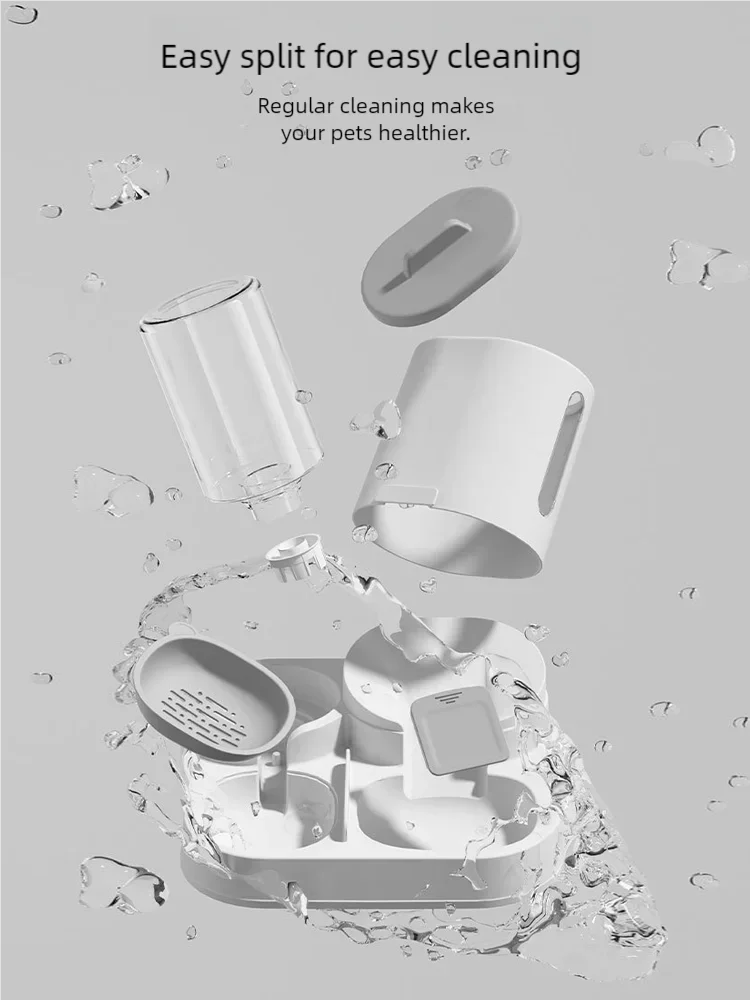 Dispenser Automatico Cibo e Acqua 2-in-1 | Zampamondo
