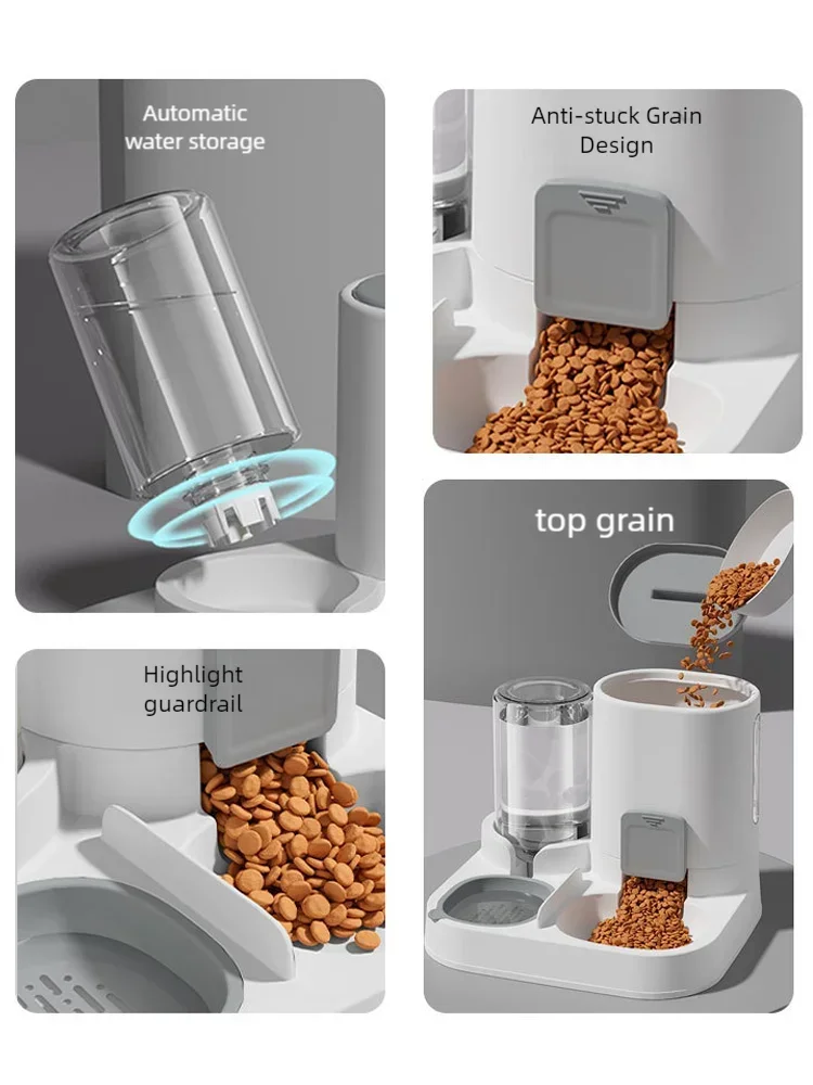 Dispenser Automatico Cibo e Acqua 2-in-1 | Zampamondo