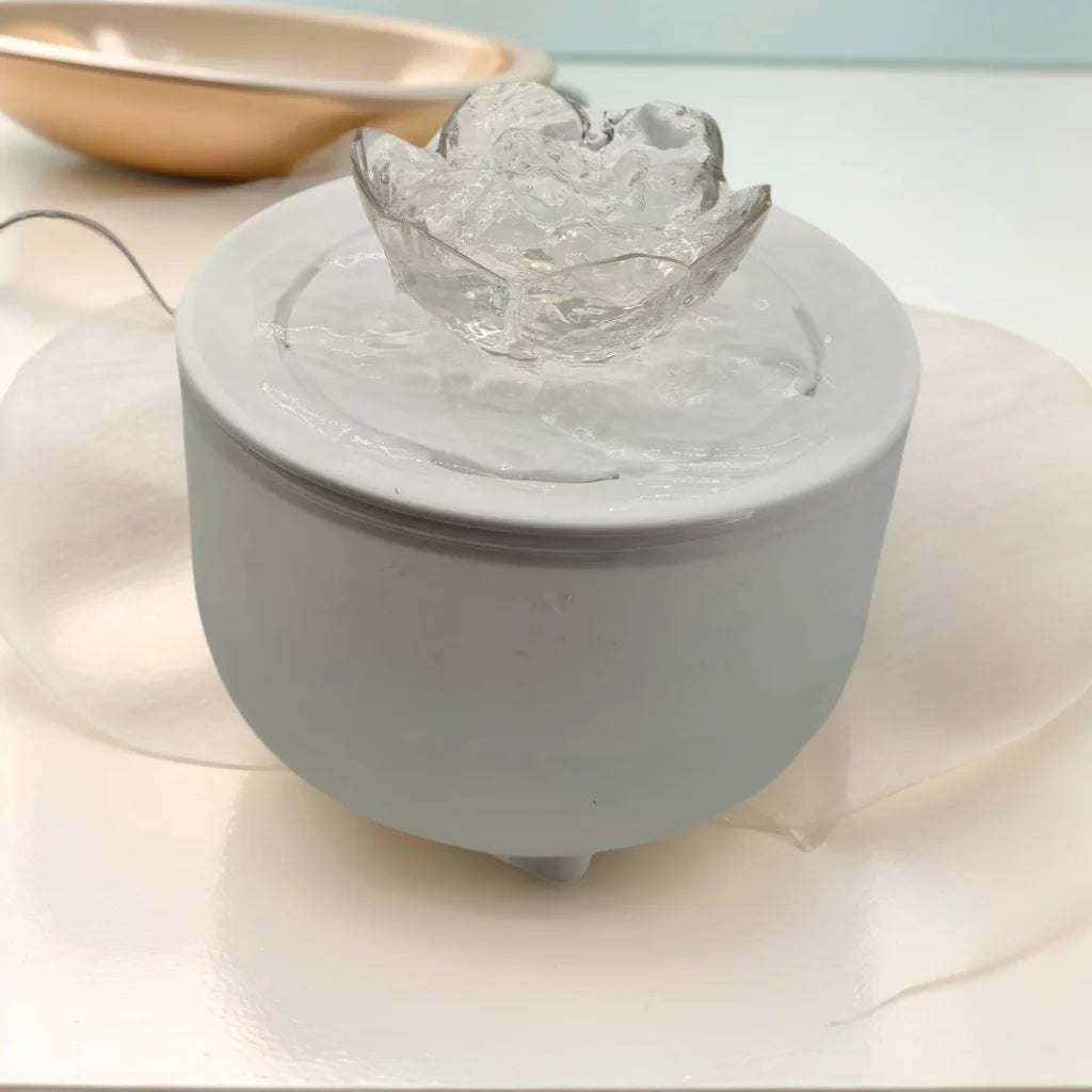 Fontanella d'Acqua Automatica in Acciaio con Filtro | Zampamondo
