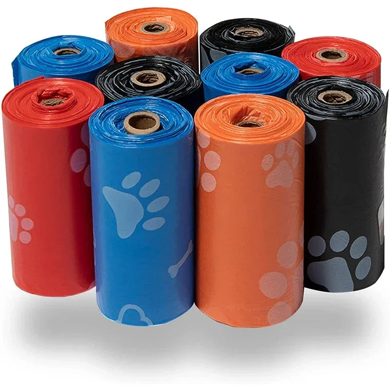 Maxi Scorta 120 Rotoli di Sacchetti Igienici per Cani con Dispenser - Zampamondo